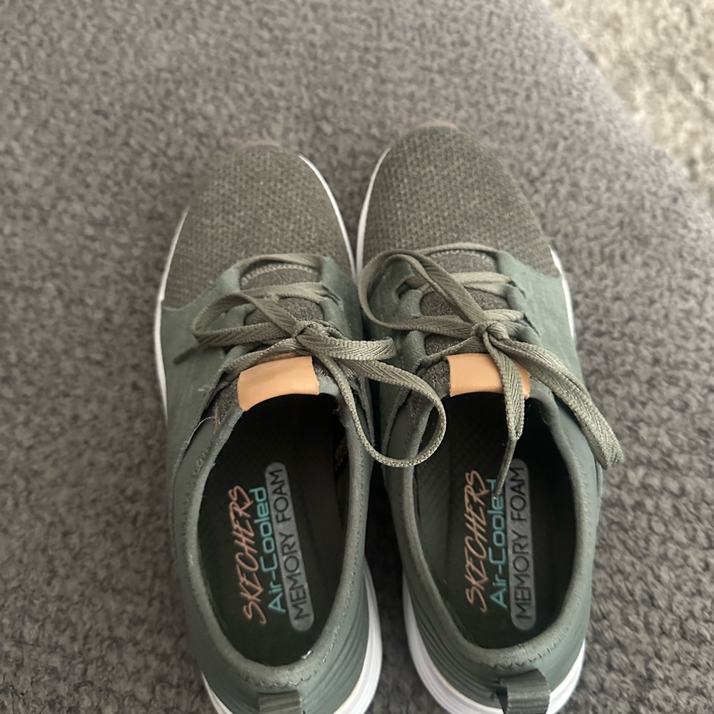 Skechers Green Sneakers with Memory Foam
